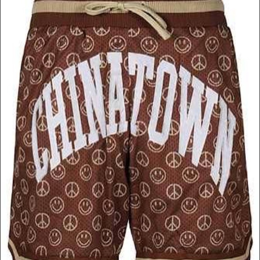 Chinatown market LV smiley shorts